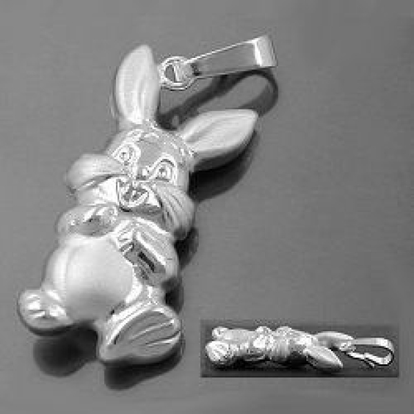 Anhänger Hase Silber 925