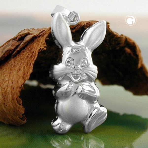 Anhänger Hase Silber 925