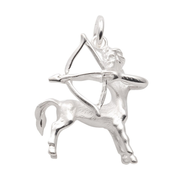 Anhänger Sternzeichen Schütze plastisch 22x17mm Silber 925