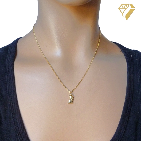 Anhänger Katze 14Kt 585 GOLD