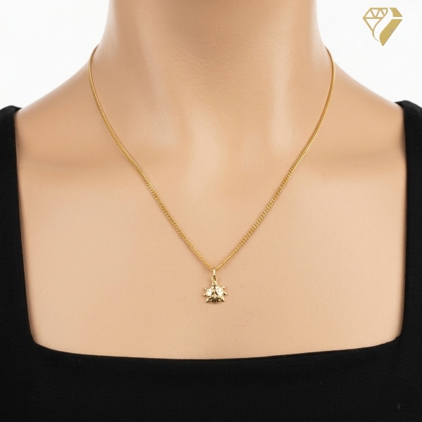 Anhänger Marienkäfer 14Kt 585 GOLD