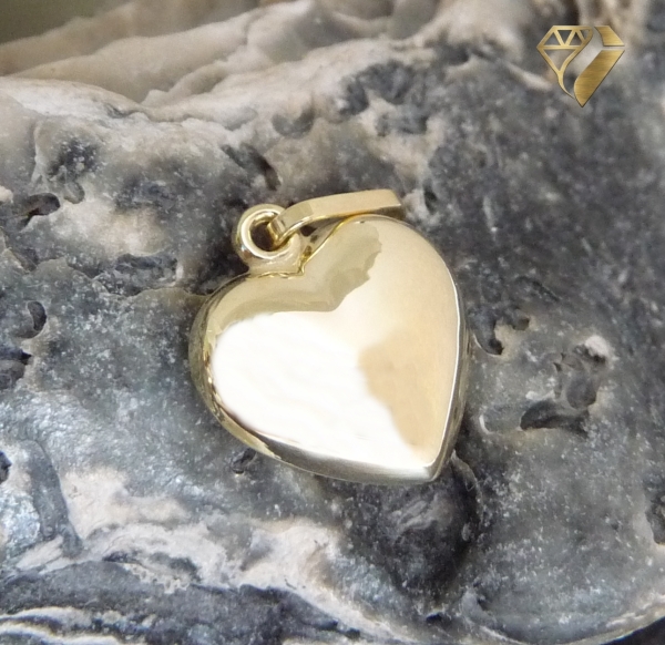 Anhänger Herz 10mm 8Kt 333 GOLD