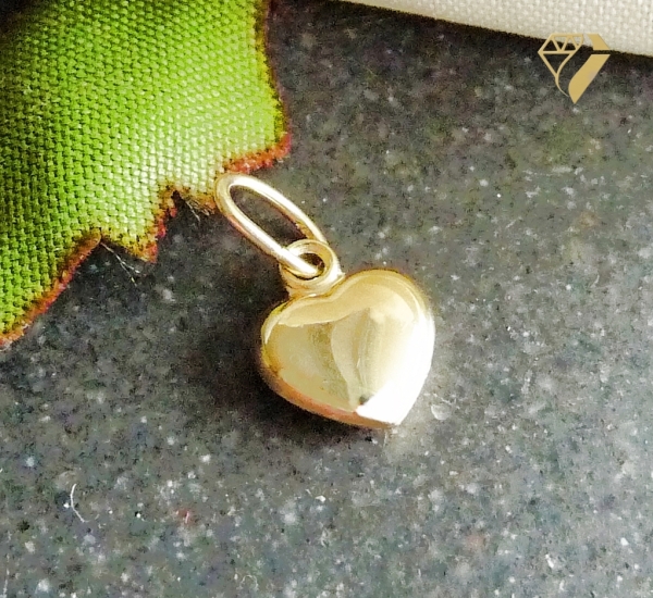 Anhänger Herz 7mm 14Kt 585 GOLD