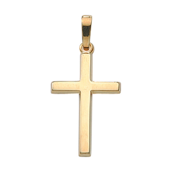 Anhänger Kreuz 12x18mm 8Kt 333 GOLD