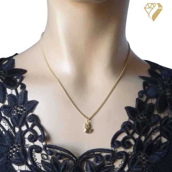 Anhänger Katze 16,9x12,4mm 8Kt 333 GOLD