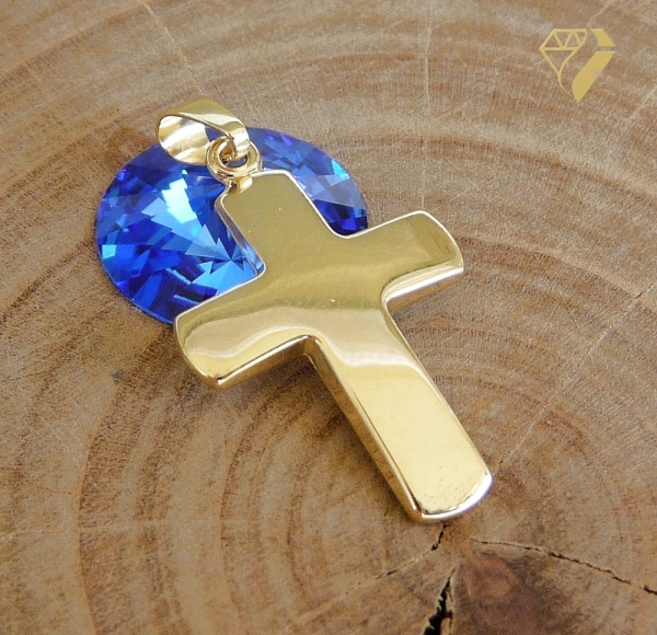 Anhänger Kreuz 14x18mm 14Kt 585 GOLD