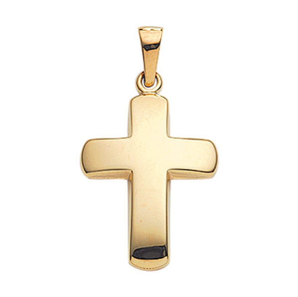 Anhänger Kreuz 14x18mm 14Kt 585 GOLD