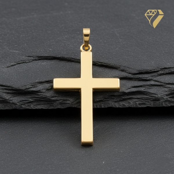 Anhänger Kreuz 18x26mm 14Kt 585 GOLD