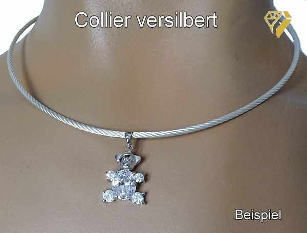 Exklusives Edelstahl Collier 1,6-3,5mm mit Bajonettverschluss