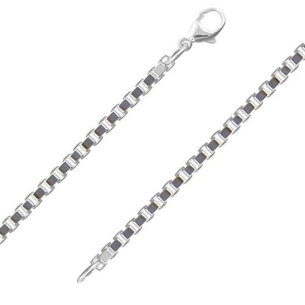 Collier Kette 2mm Venezianer Silber 925 50cm