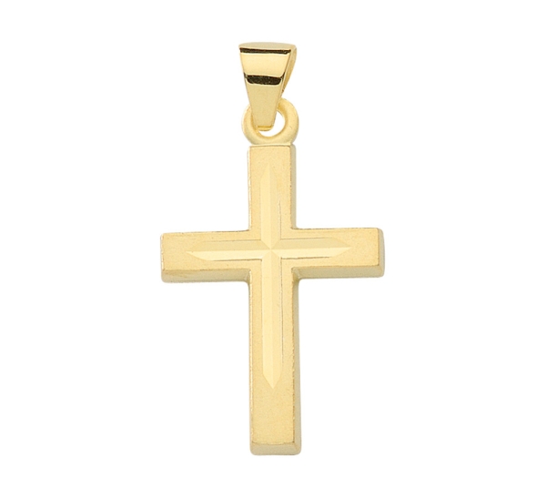 Anhänger Kreuz 11x16mm 8Kt 333 GOLD