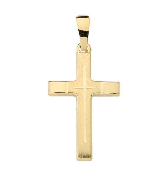 Anhänger Kreuz 13x18mm 8Kt 333 GOLD