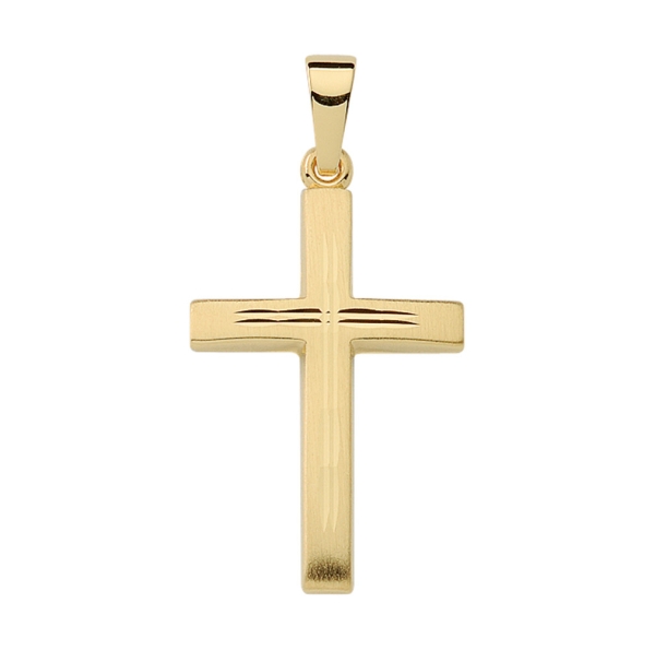 Anhänger Kreuz 14x19mm 8Kt 333 GOLD