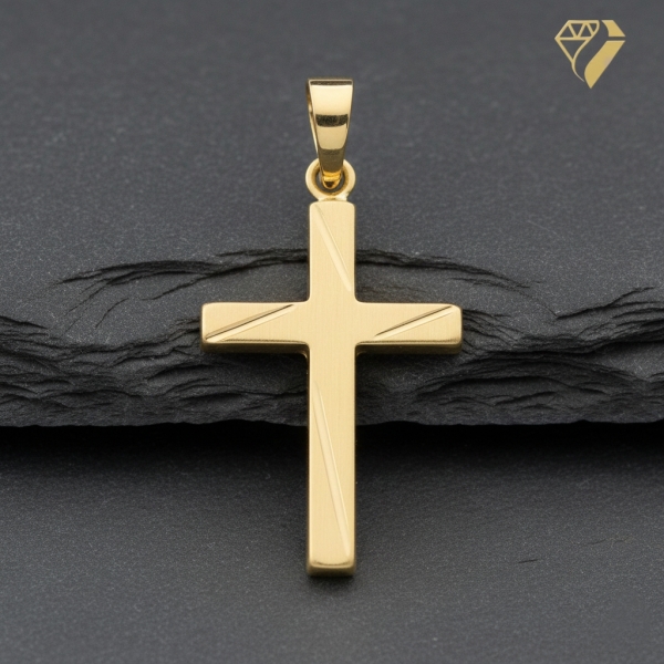 Anhänger Kreuz 14x20mm 8Kt 333 GOLD