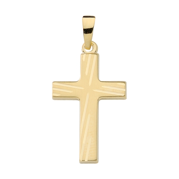 Anhänger Kreuz 14x20mm 8Kt 333 GOLD