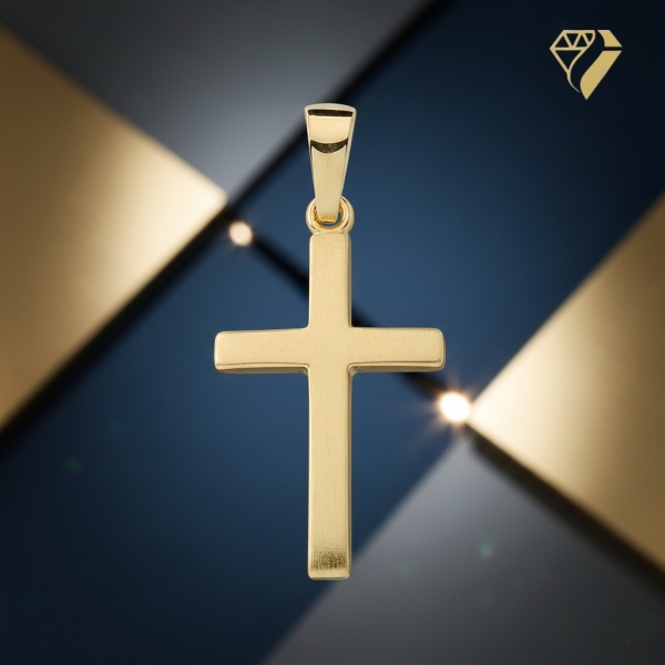 Anhänger Kreuz Gold