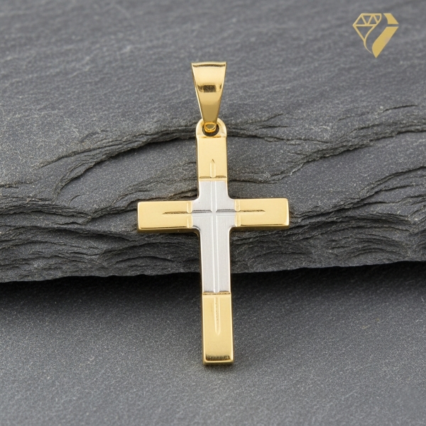 Anhänger Kreuz 585 Gold