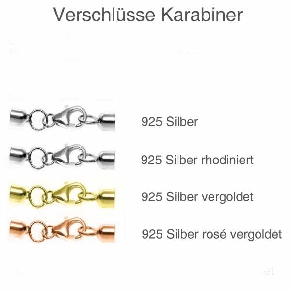 Armband aus Rochenleder 5mm senf mit Karabiner 925 Silber