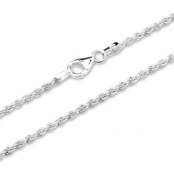 Kette Collier Kordel 1,45mm Silber 925 45cm