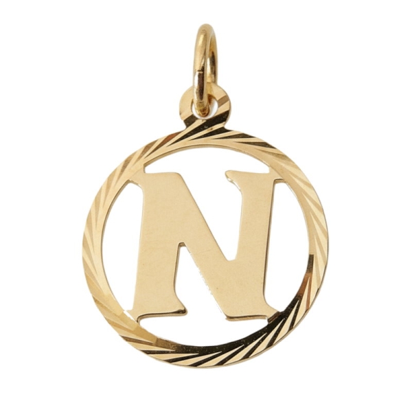 Anhänger Buchstabe N 14Kt 585 GOLD