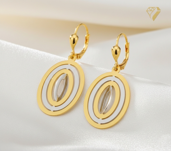 Brisur Ohrhänger 8Kt 333 GOLD