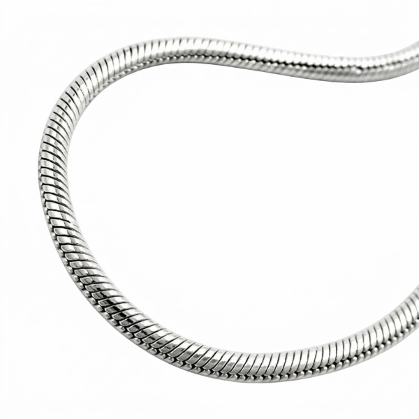 Schlangekette 2,5mm Silber