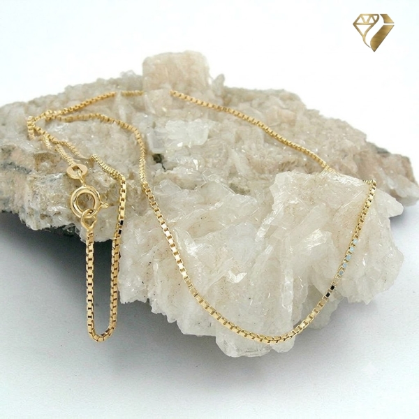 Collier Venezianerkette 1mm 14Kt 585 GOLD 45cm