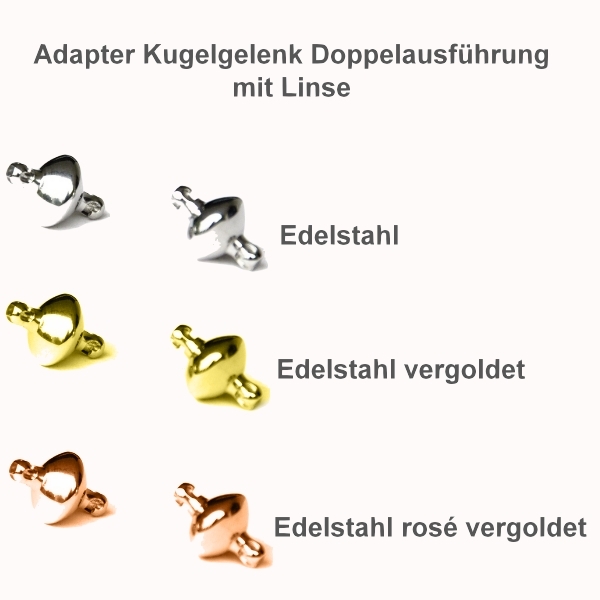 Adapter für Wechselschliessen Linse