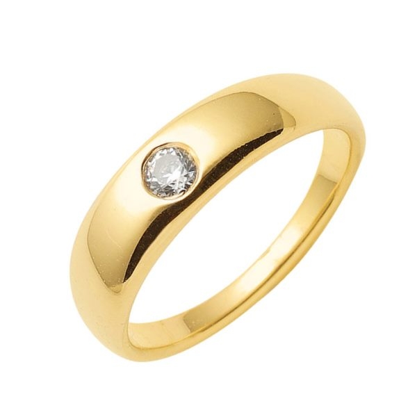 Anhänger Taufring mit Zirkonia 8Kt 333 GOLD