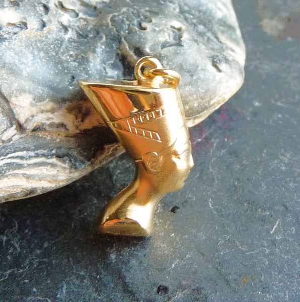 Anhänger Nofretete 8Kt 333 GOLD