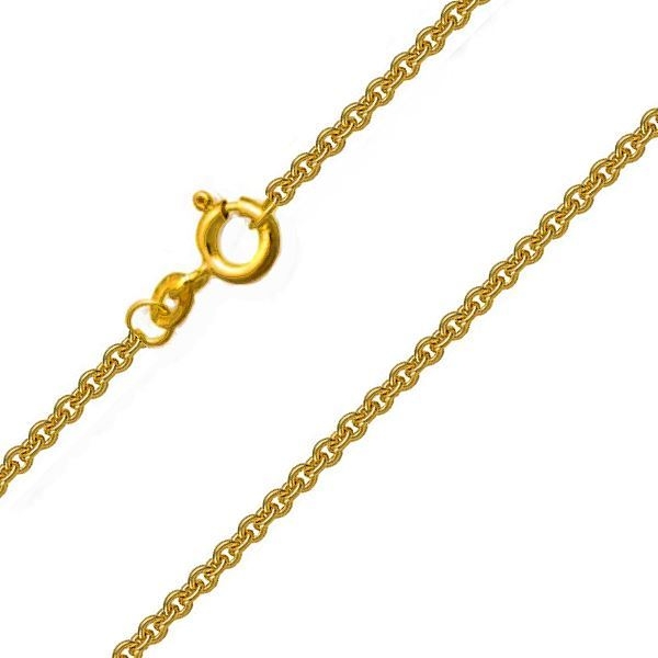 Collier Anker rund 45cm 1,6mm 14Kt 585 GOLD