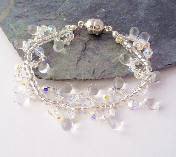 Armband Design Crystall 18cm