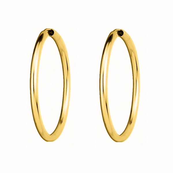 Creole Ø50mm 14Kt 585 GOLD