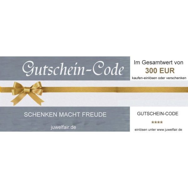 Gutscheincode 300 EUR