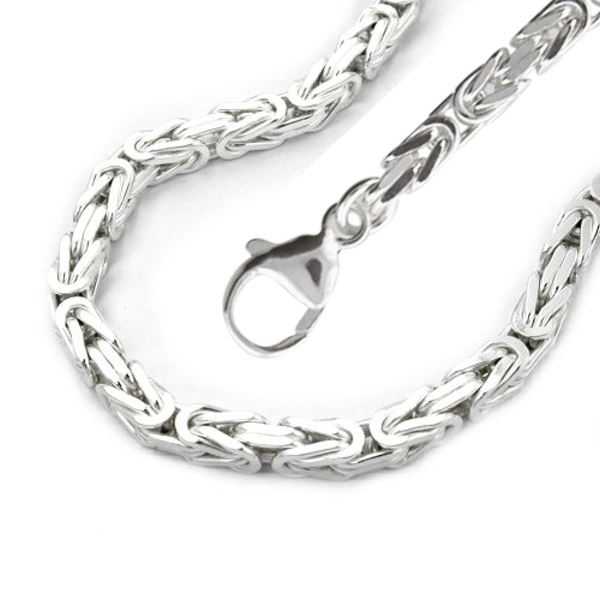 Königskette 3,4 mm Silber 925 50cm