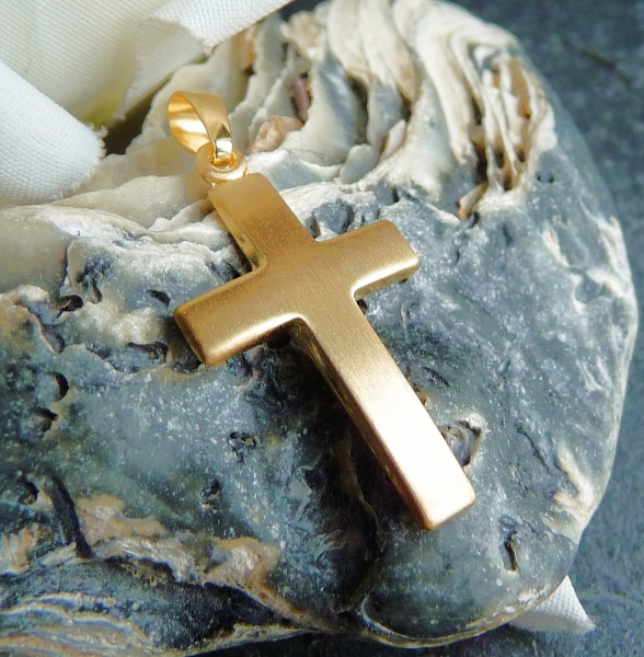 Anhänger Kreuz 14x21mm 8Kt 333 GOLD