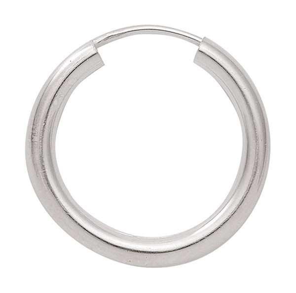Creole 70x2,5mm Silber 925