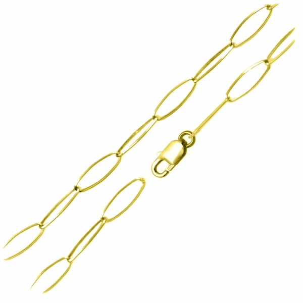 Armband Anker oval Silber 925, vergoldet, rosé vergoldet 17-19cm