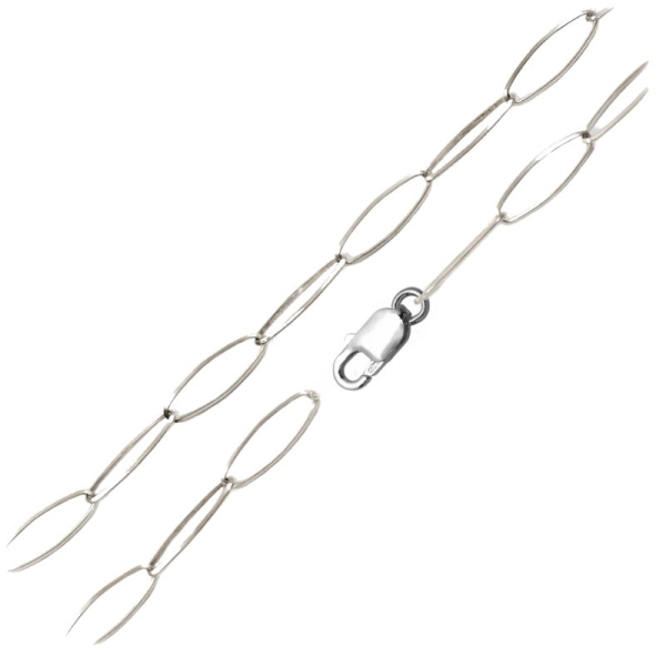 Armband Anker oval Silber 925, vergoldet, rosé vergoldet 17-19cm