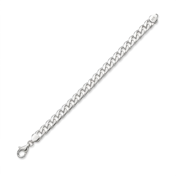 Armband 8,3mm Panzerkette Silber 925 20-21cm