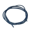 Lederband Rundschnur Rindleder 2mm blau gefrbt ca. 1m