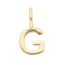 Anhänger Buchstabe Gold