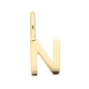 Anhänger Buchstabe Gold