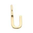 Anhänger Buchstabe Gold