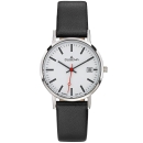 DUGENA Damenuhr schwarz silber Moma 4460400-1 Quarz