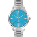 DUGENA Herrenuhr Tresor Master blau 4461155 Quarz