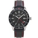 DUGENA Herrenuhr schwarz GMT 4461131 Quarz