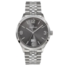 DUGENA Herrenuhr Big Date anthrazit 4461179 Quarz