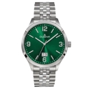 DUGENA Herrenuhr Big Date grün 4461180 Quarz