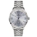 DUGENA Herrenuhr Big Date silber 4461181 Quarz